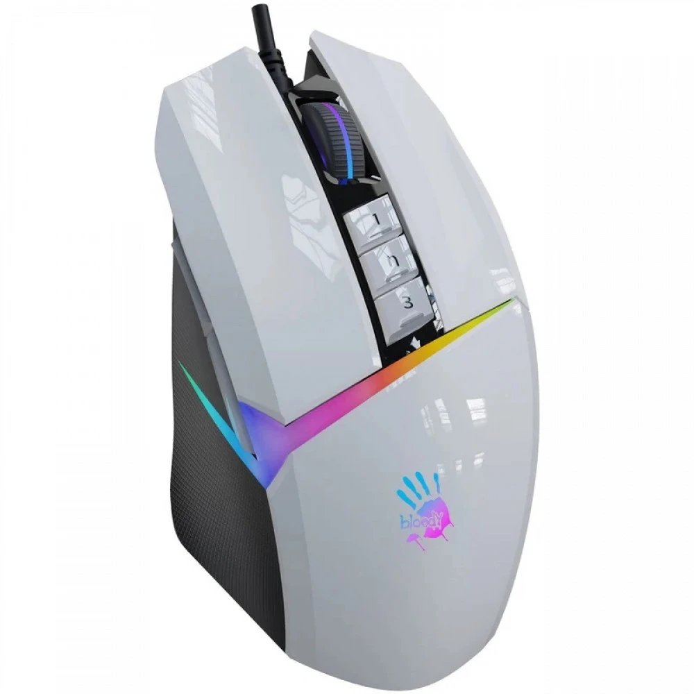 Мышь A4Tech Bloody W60-Max Panda White W60-Max (Panda White)