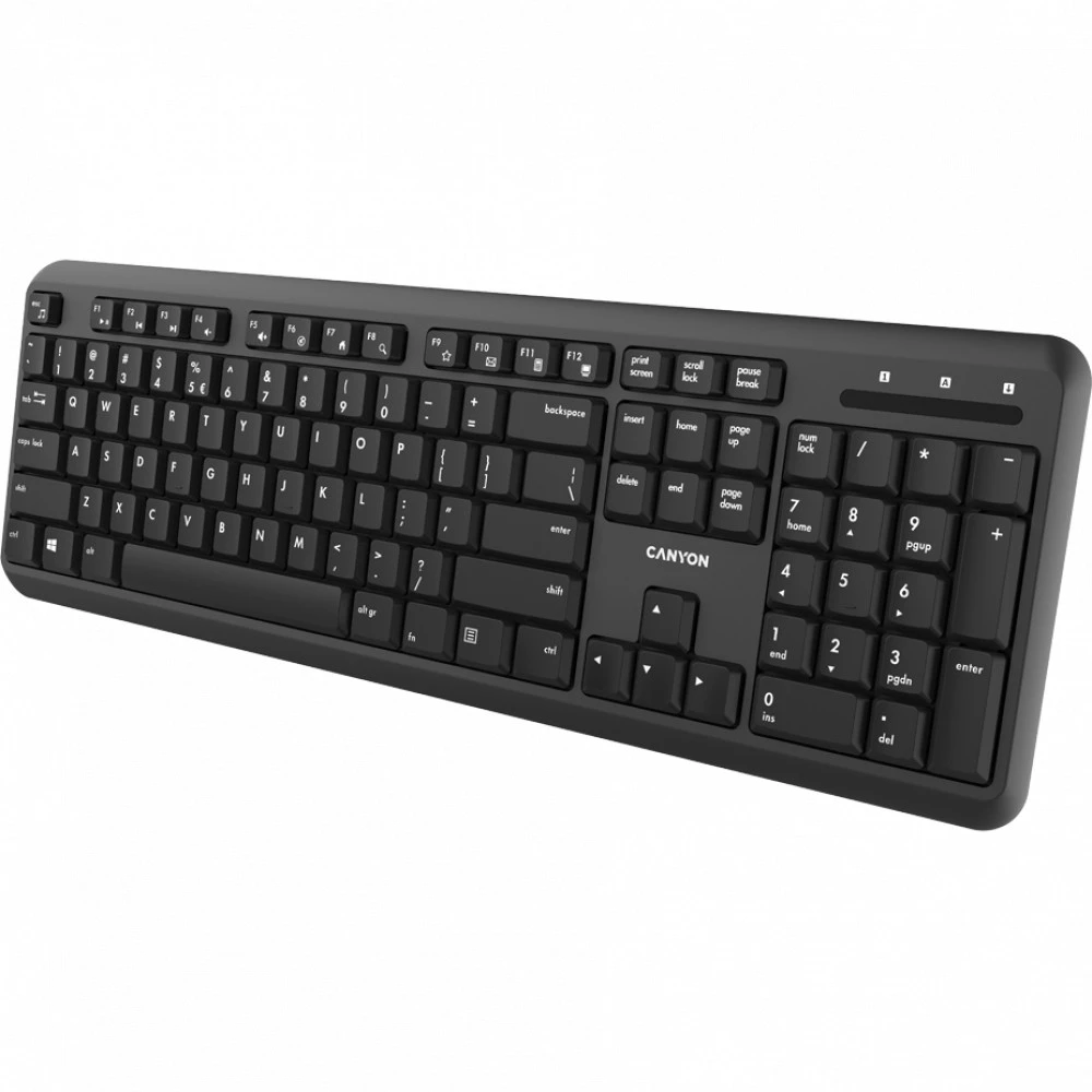 Клавиатура Canyon HKB-W20 CNS-HKBW02-RU Беспроводная, Bluetooth