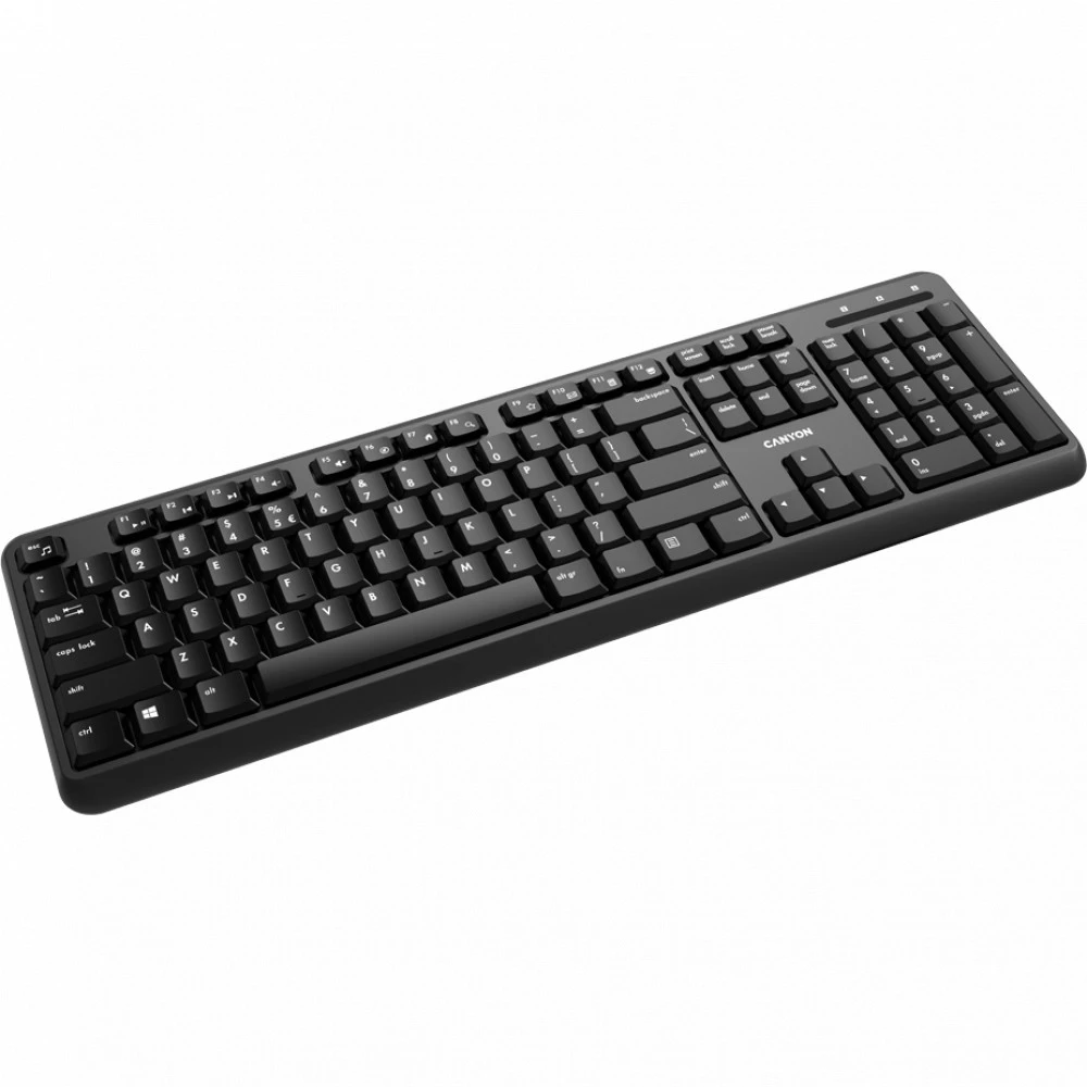Клавиатура Canyon HKB-W20 CNS-HKBW02-RU Беспроводная, Bluetooth