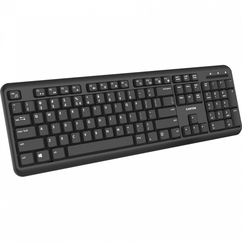 Клавиатура Canyon HKB-W20 CNS-HKBW02-RU Беспроводная, Bluetooth