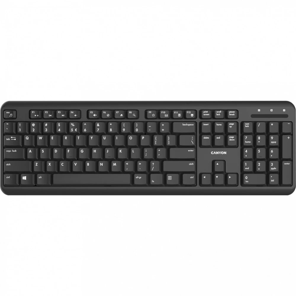 Клавиатура Canyon HKB-W20 CNS-HKBW02-RU Беспроводная, Bluetooth