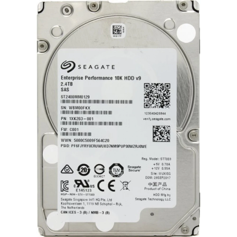 Серверный жесткий диск Seagate Enterprise Performance 10K ST2400MM0129 HDD, 3,5 LFF, 2.4 ТБ, SAS