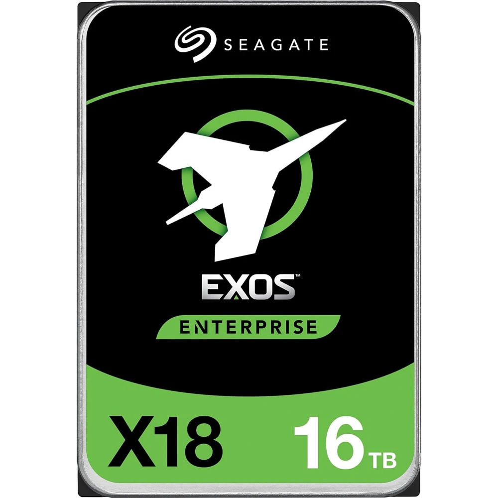 Серверный жесткий диск Seagate Exos X18 ST16000NM004J HDD, 3,5 LFF, 16 ТБ, SAS
