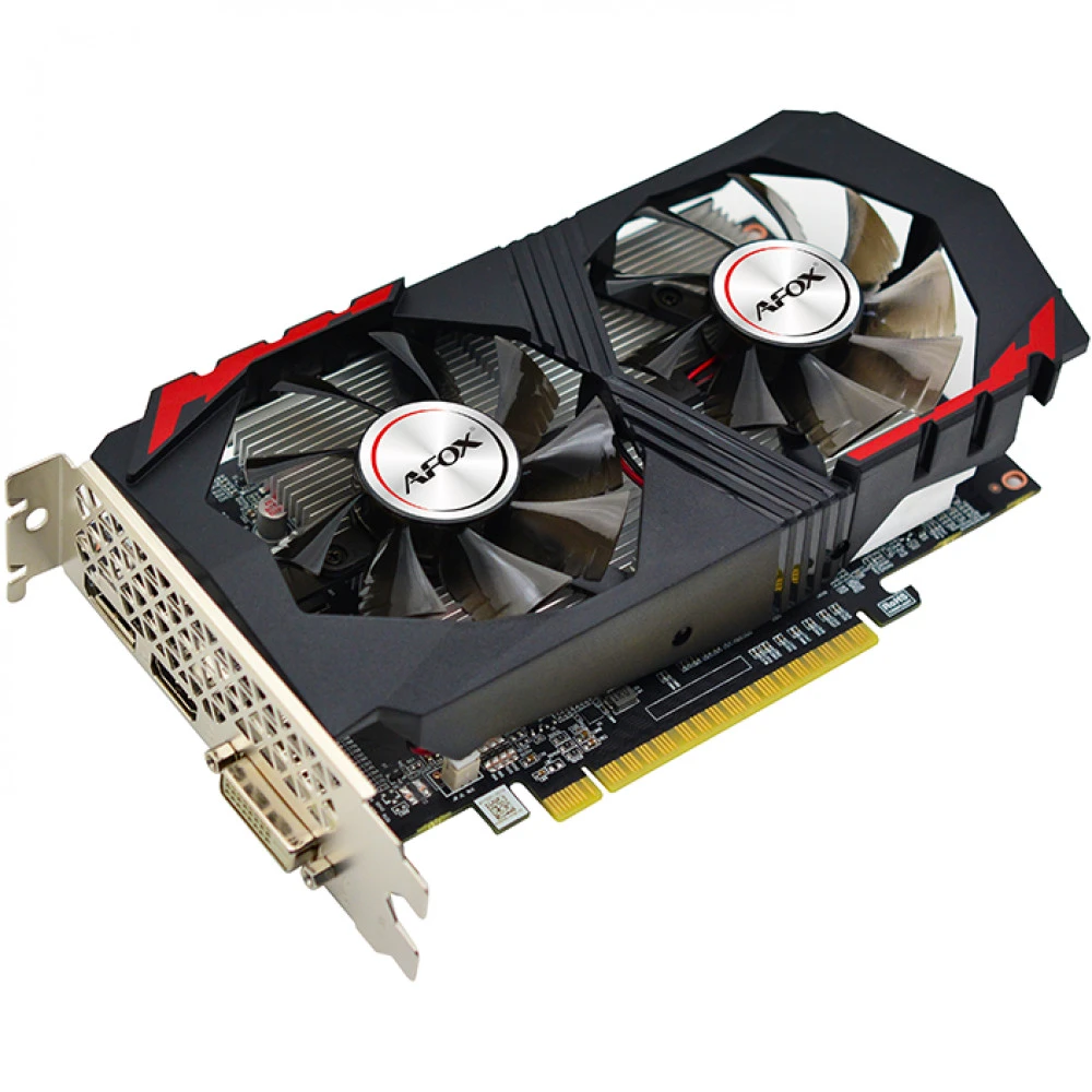 Видеокарта AFOX GTX 1050 Ti 4GB AF1050TI-4096D5H2-V4 4 ГБ