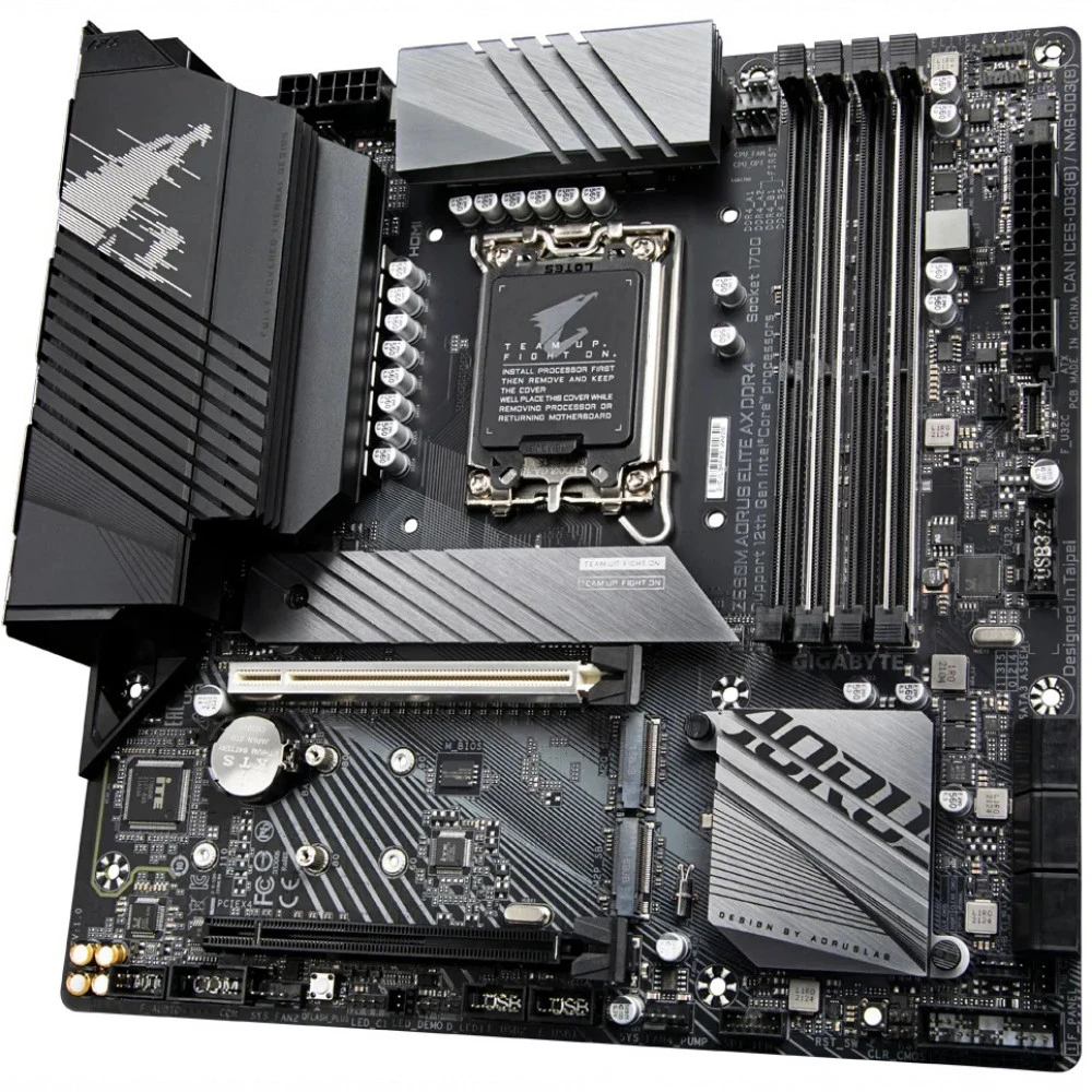 Материнская плата Gigabyte Z690M AORUS ELITE AX DDR4 Micro-ATX, LGA 1700