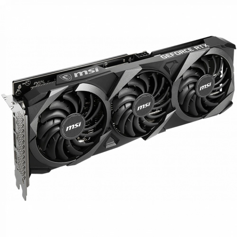 Видеокарта MSI RTX 3060 Ti VENTUS 3X 8G LHR 8 ГБ