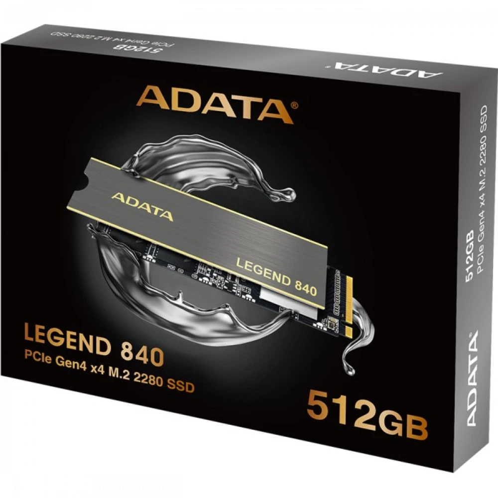 Жесткий диск ADATA LEGEND 840 Client SSD ALEG-840-512GCS SSD (твердотельные), 512 ГБ, M.2, PCIe