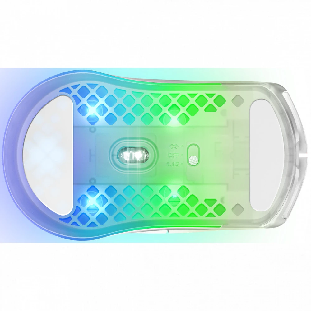 Мышь SteelSeries Aerox 3 Wireless (2022) Ghost 62610