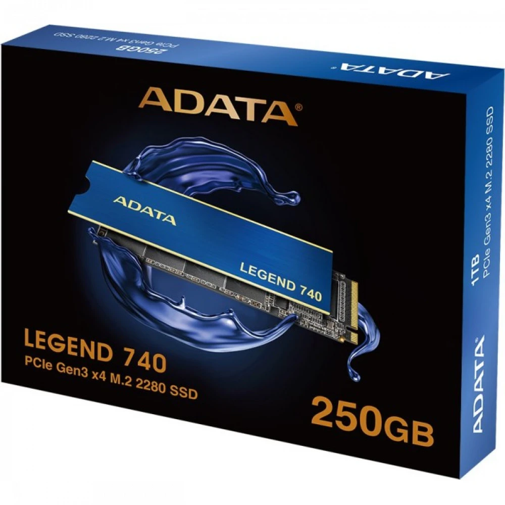 Жесткий диск ADATA Legend 740 ALEG-740-250GCS SSD (твердотельные), 250 ГБ, M.2