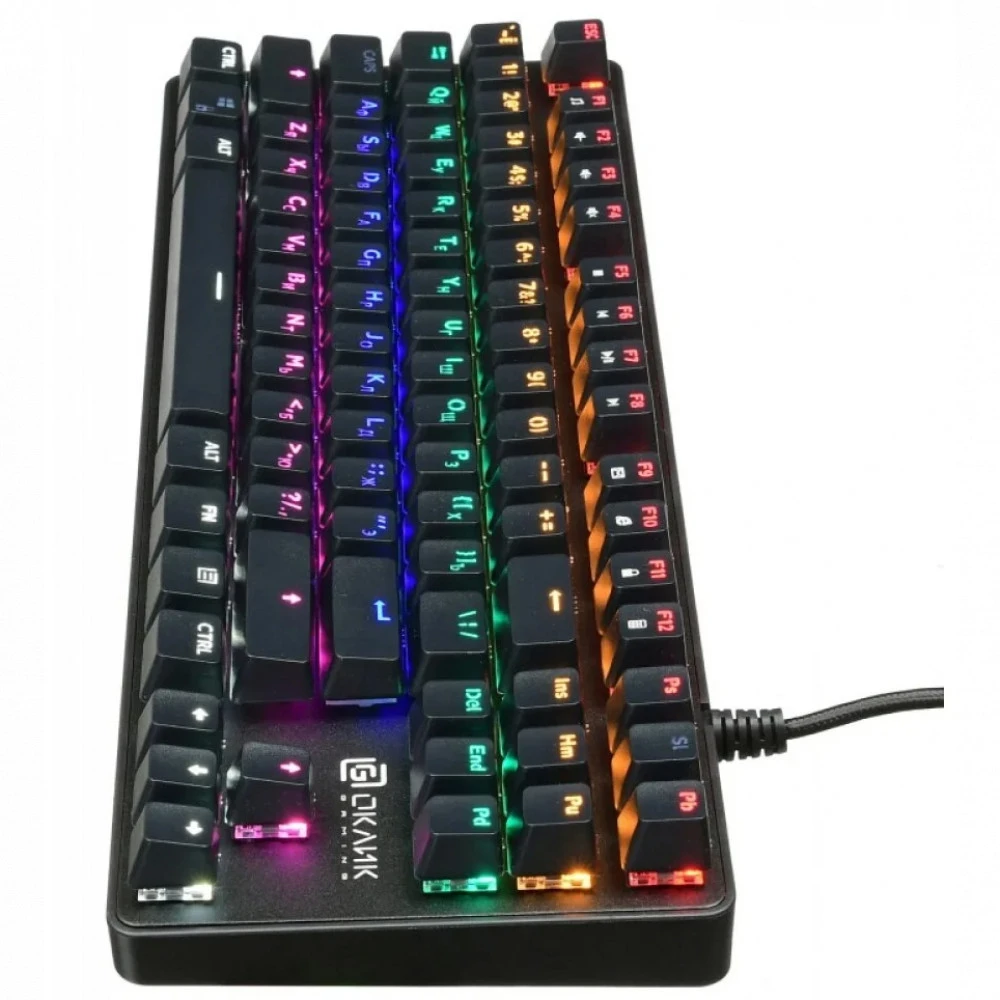 Клавиатура Oklick 969G SHOTGUN механическая 1176616 Проводная, USB