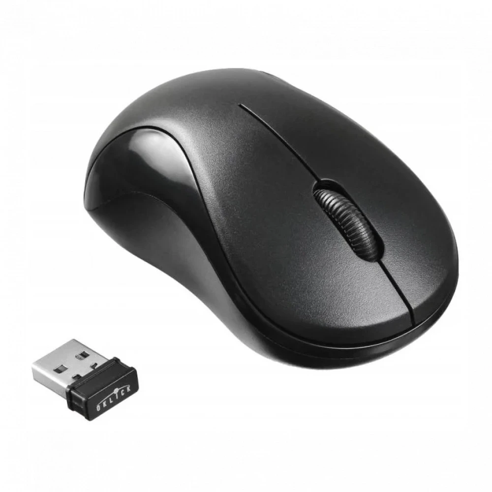 Мышь Oklick 605SW черный 384108