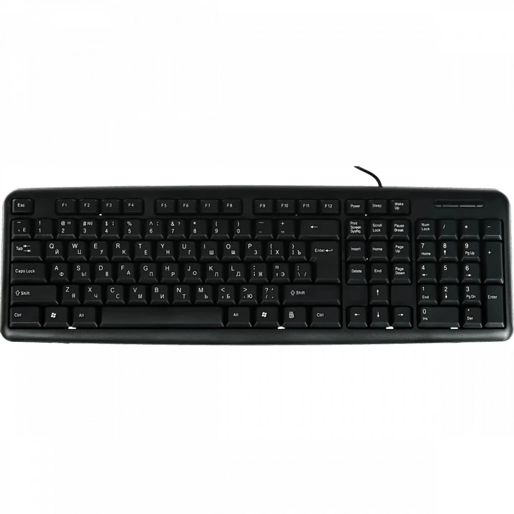 Клавиатура Defender HB-420 RU 45420 Проводная, USB