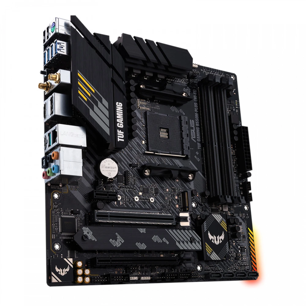 Материнская плата Asus TUF GAMING B550M-PLUS WIFI TUF GAMING B550M-PLUS WIFI II Micro-ATX, AMD AM4