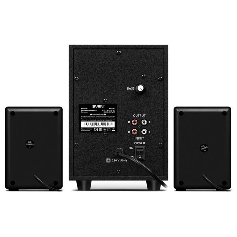 Компьютерные колонки Sven MS-110 SV-014056