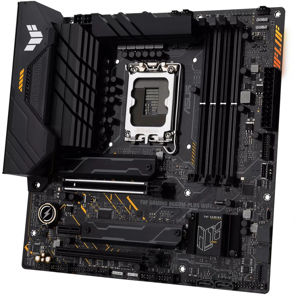 Материнская плата Asus TUF GAMING B660M-PLUS WIFI Micro-ATX, LGA 1700