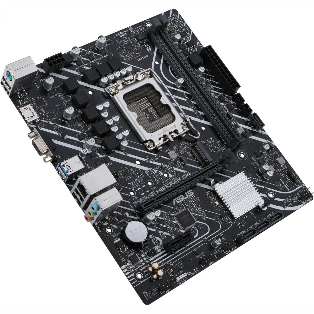 Материнская плата Asus PRIME H610M-K D4 Micro-ATX, LGA 1700