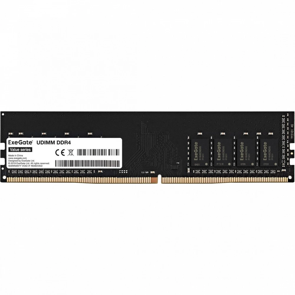 ОЗУ ExeGate Value DIMM EX283083RUS DIMM, DDR4, 16 Гб, 2666 МГц