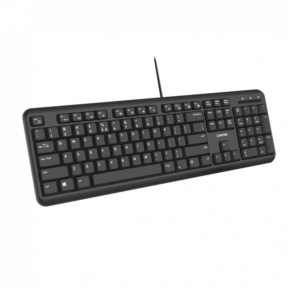 Клавиатура Canyon CNS-HKB02-RU Проводная, USB