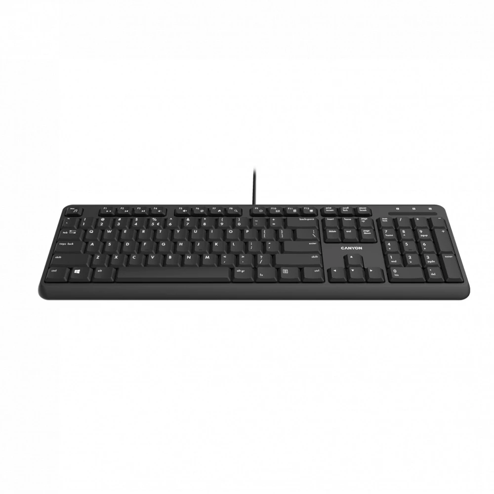 Клавиатура Canyon CNS-HKB02-RU Проводная, USB