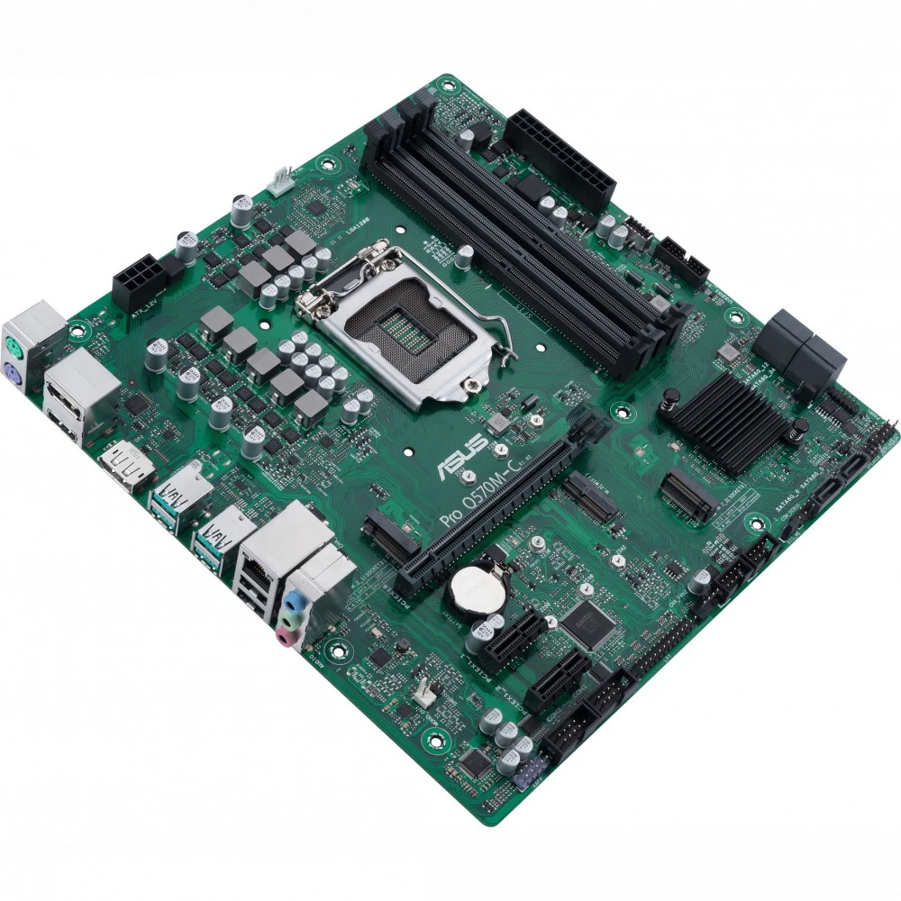 Материнская плата Asus PRO Q570M-C/CSM 90MB1700-M0EAYC Micro-ATX, LGA 1200