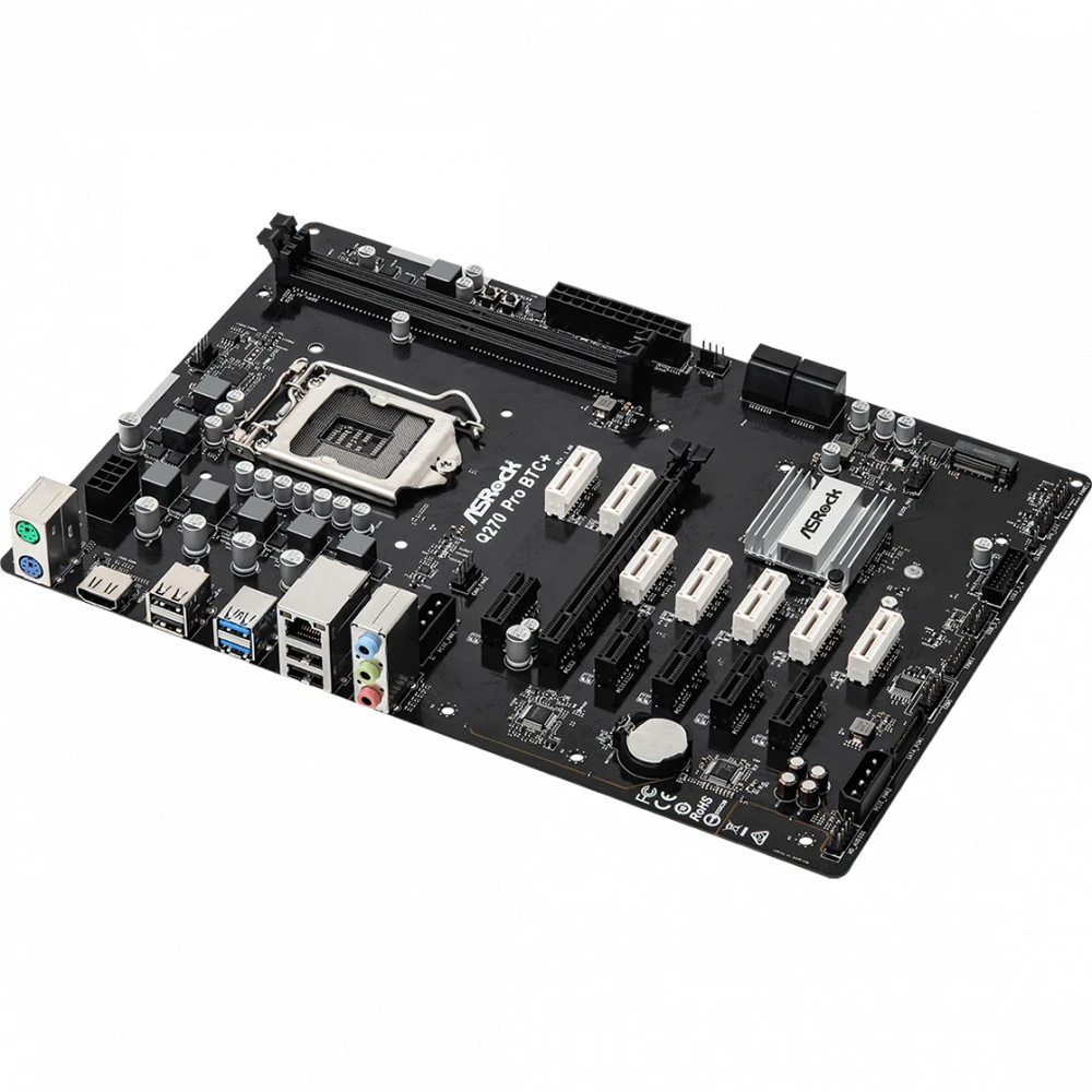 Материнская плата ASRock Q270 PRO BTC+ ATX, LGA 1151