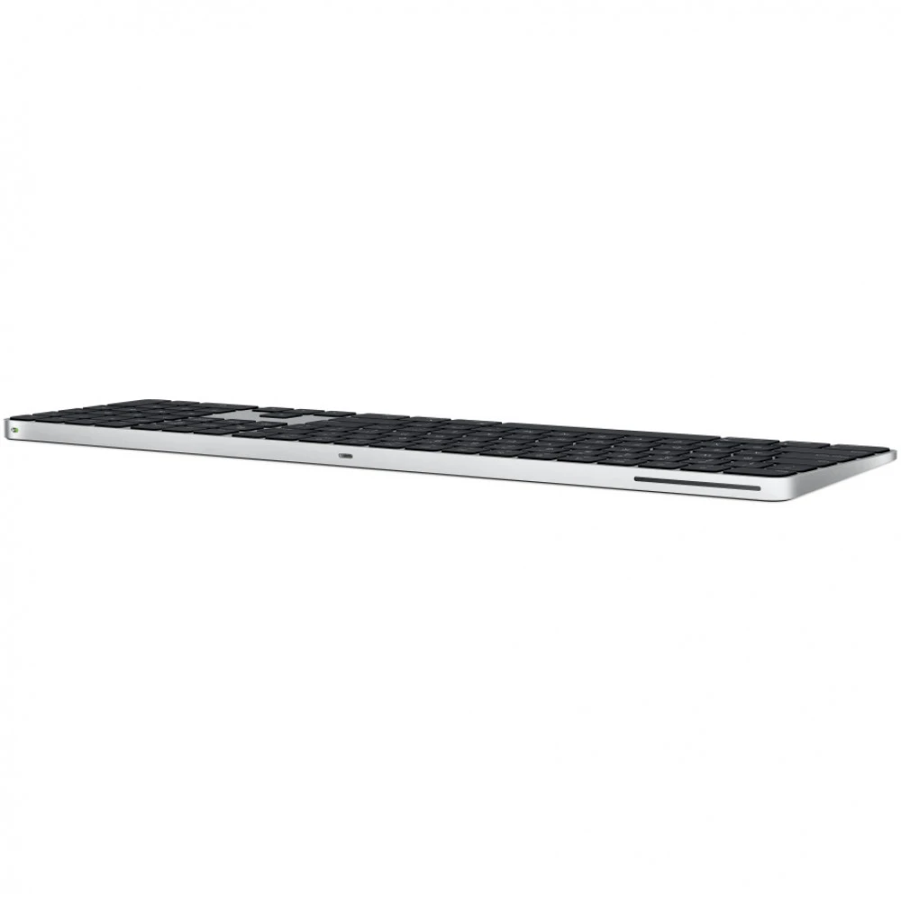 Клавиатура Apple Magic Keyboard with Touch ID and Numeric Keypad for Mac models with Apple silicon - Black Keys - Russian MMMR3RS/A Беспроводная, Bluetooth
