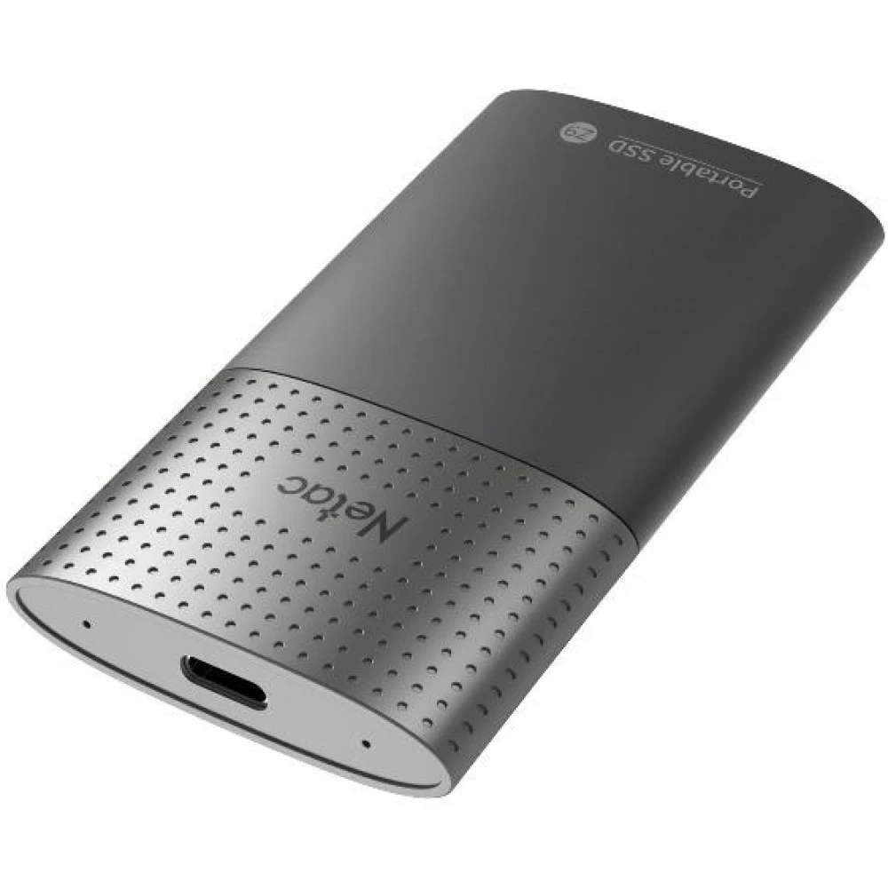Внешние накопители Netac Z9 External SSD 2TB NT01Z9-002T-32BK 2 ТБ, Разъём USB Type-C