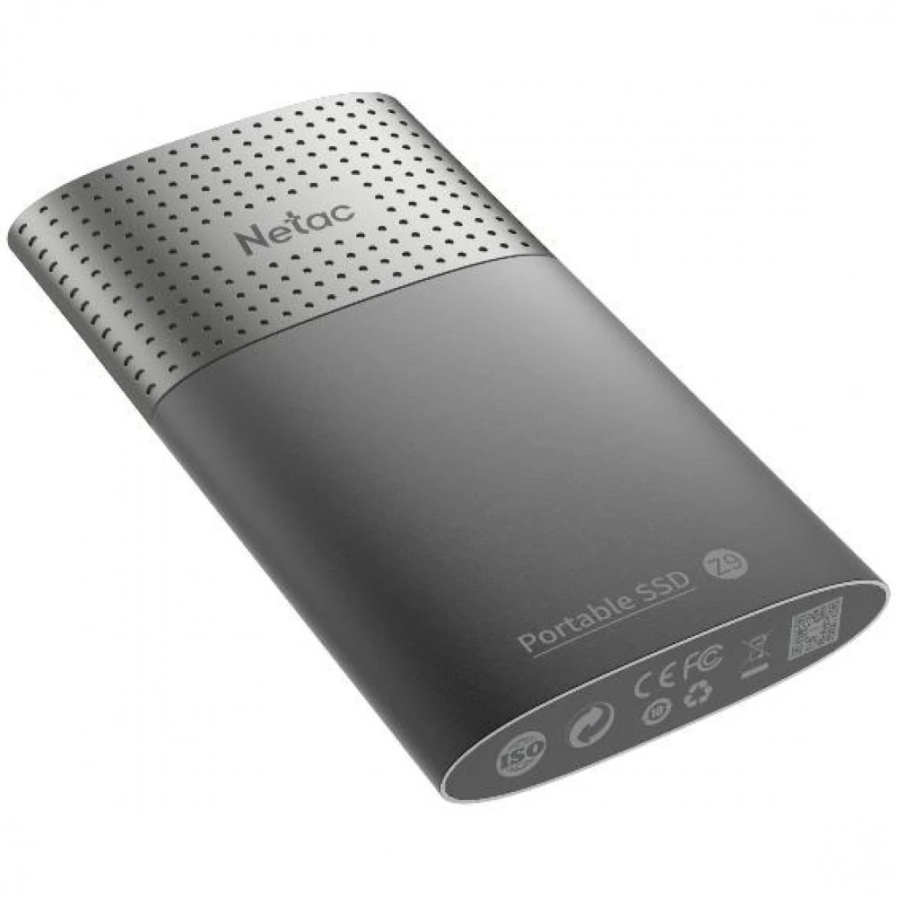 Внешние накопители Netac Z9 External SSD 2TB NT01Z9-002T-32BK 2 ТБ, Разъём USB Type-C