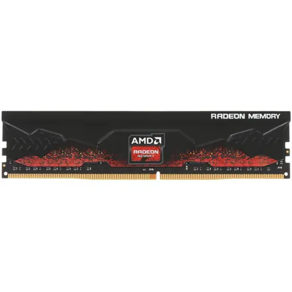 ОЗУ AMD R9 Gamers Series Black Gaming Memory R9S48G3206U2S DIMM, DDR4, 8 Гб, 3200 МГц