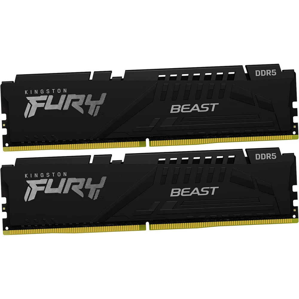 ОЗУ Kingston FURY Beast 16 ГБ KF556C40BBK2-16 DIMM, DDR5, 16 Гб (2 х 8 Гб), 5600 МГц