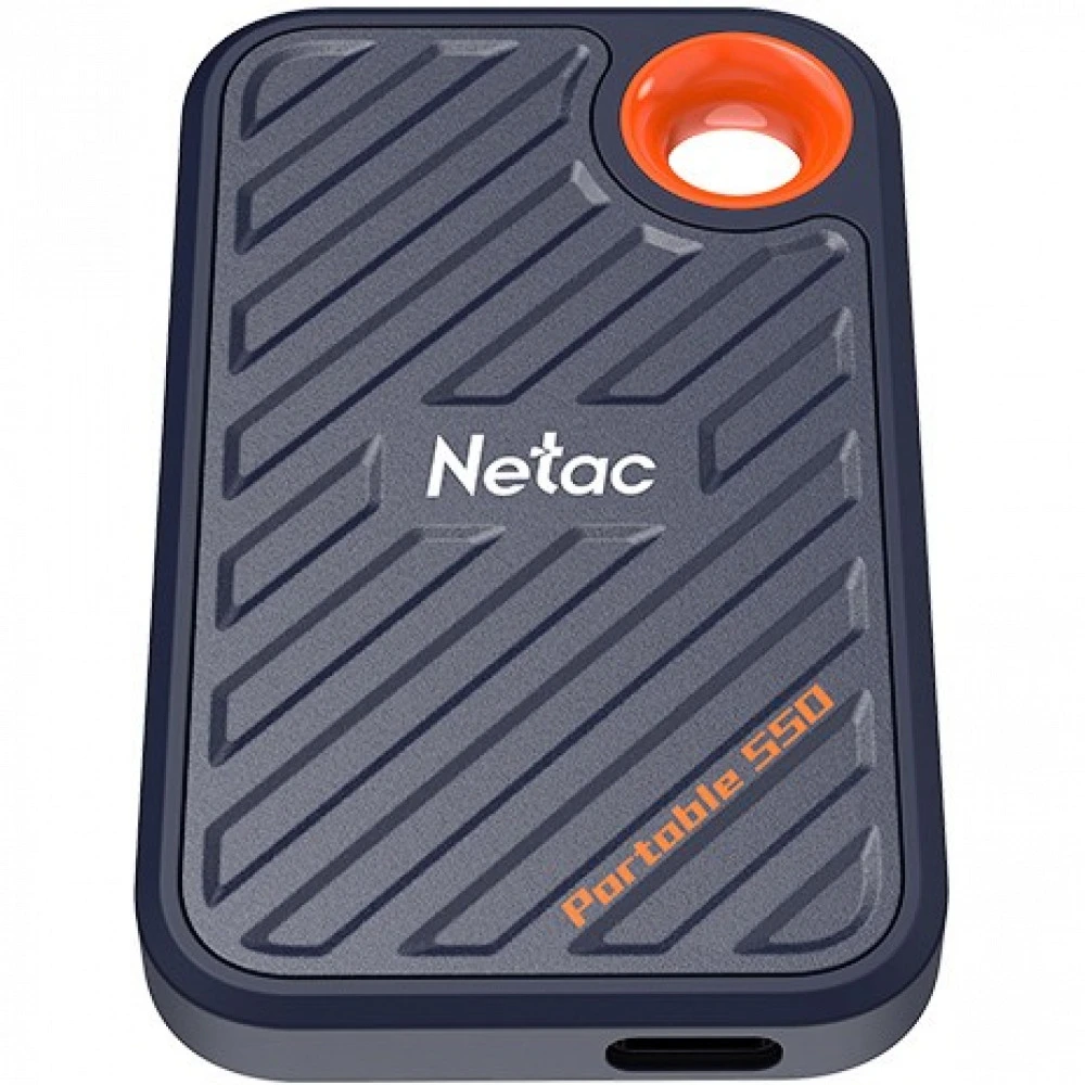 Внешние накопители Netac ZX20 NT01ZX20-512G-32BL 512 Гб, Разъём USB Type-C