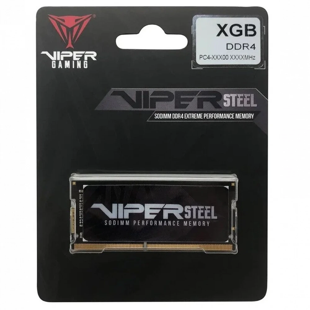 ОЗУ Patriot Viper Steel PVS416G320C8S SO-DIMM, DDR4, 16 Гб, 3200 МГц