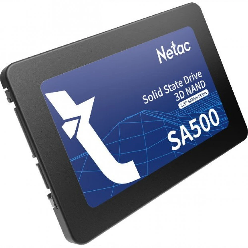 Жесткий диск Netac SA500 NT01SA500-512-S3X SSD (твердотельные), 512 ГБ, 2.5 дюйма, SATA