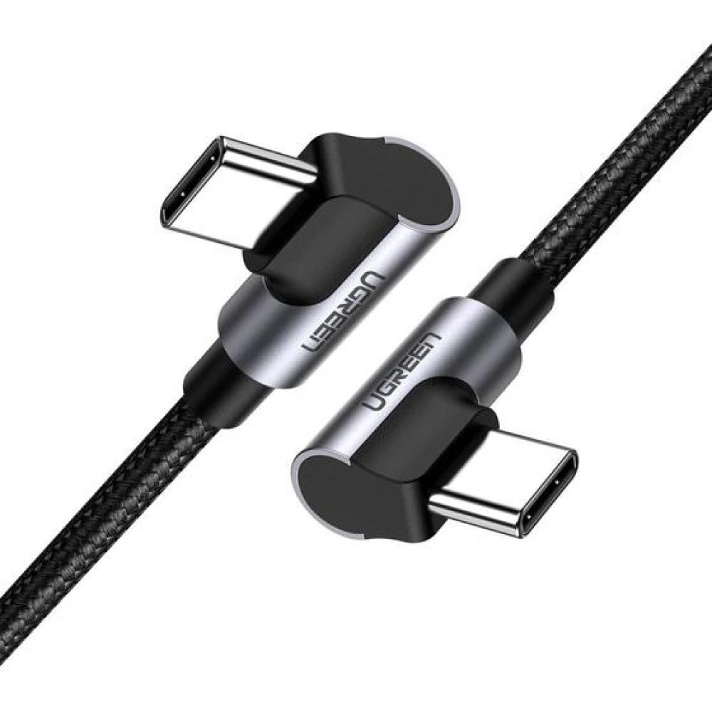 Кабель интерфейсный UGREEN US323 Angled USB-C 70529