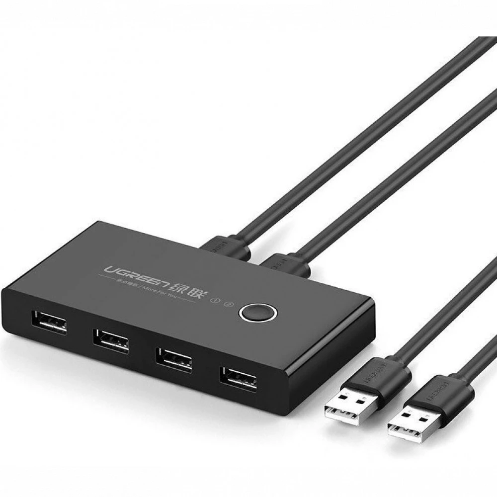 Аксессуар для ПК и Ноутбука UGREEN US216 2 In 4 Out USB 2.0 Sharing 30767