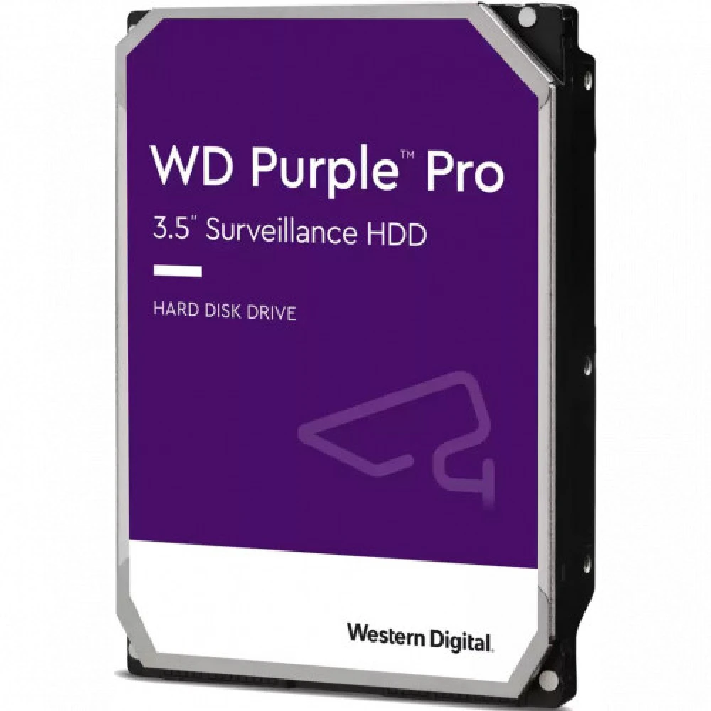 Жесткий диск Western Digital Purple PRO WD8001PURA-64 HDD (классические), 8 ТБ, 3.5 дюйма, SATA