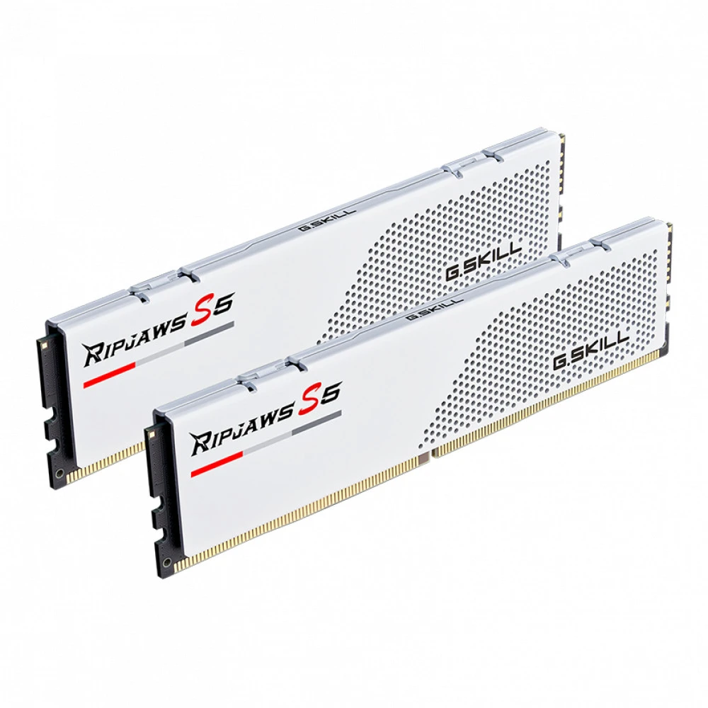 ОЗУ G.Skill RipJaws S5 F5-5600J4040C16GX2-RS5W DIMM, DDR5, 32 Гб (2 х 16 Гб), 5600 МГц