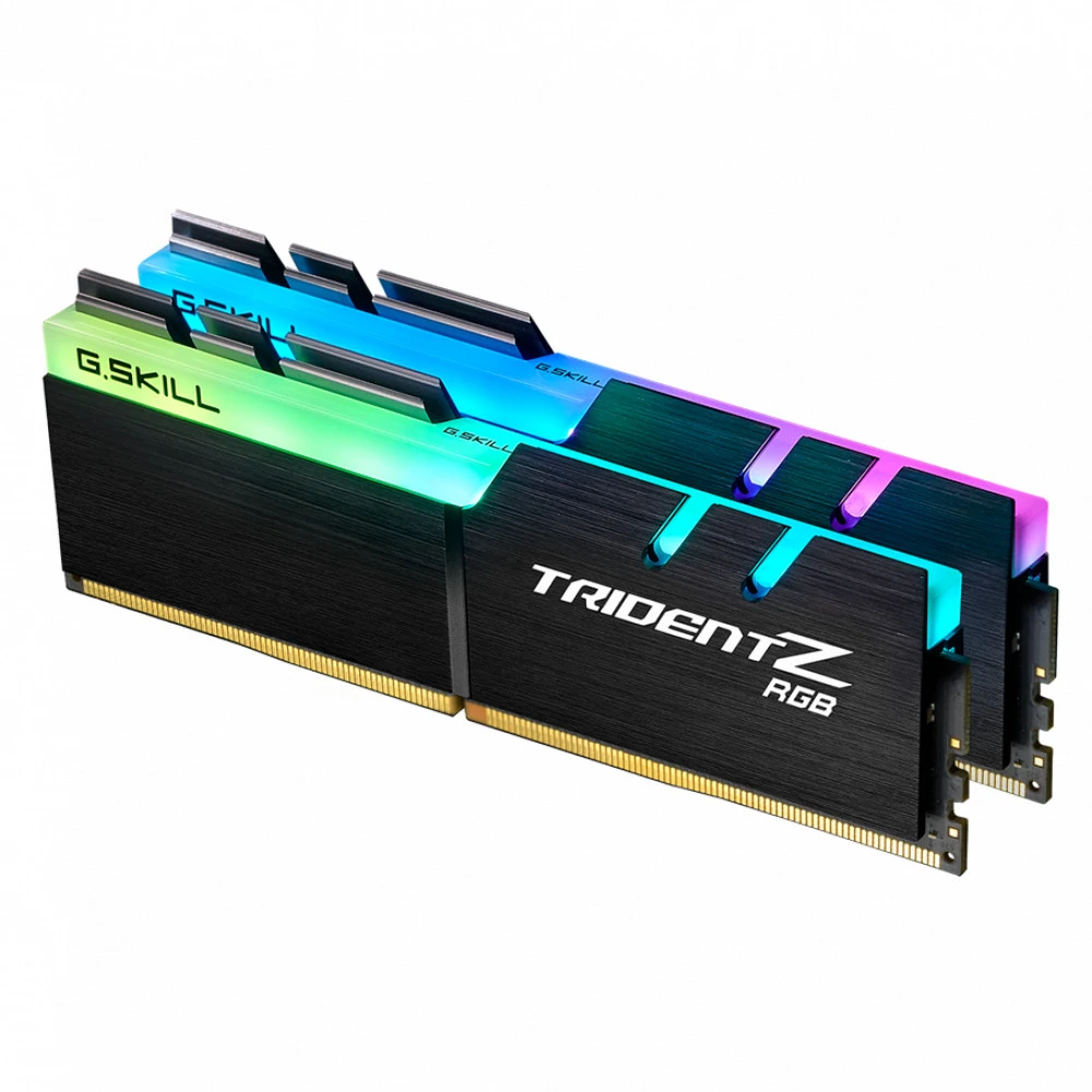 ОЗУ G.Skill Trident Z RGB (AMD) F4-3200C16D-32GTZRX DIMM, DDR4, 32 Гб (2 х 16 Гб), 3200 МГц