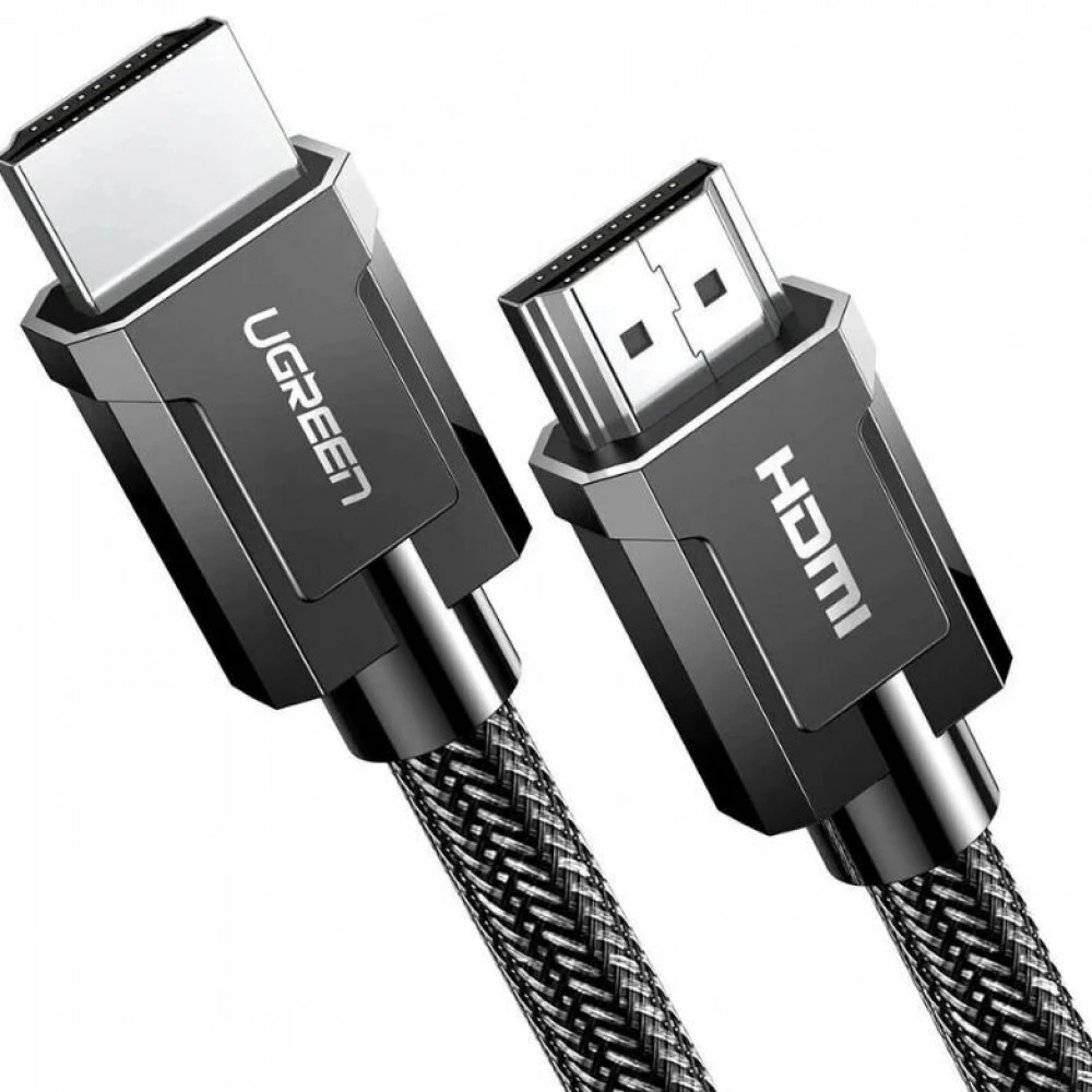 Кабель интерфейсный UGREEN HD140 HDMI A M/M Braided Cable 5m 80405