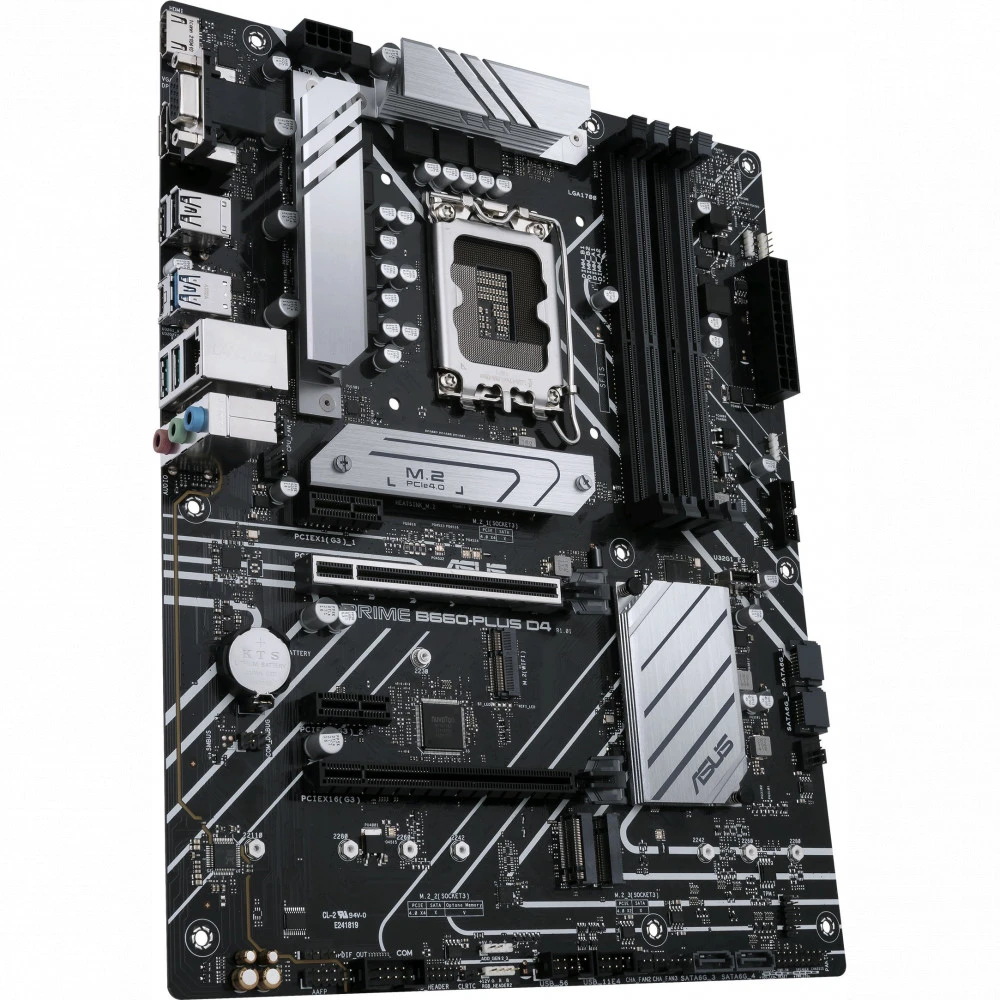 Материнская плата Asus PRIME B660-PLUS D4 PRIME B660-PLUS D4 BOX ATX, LGA 1700