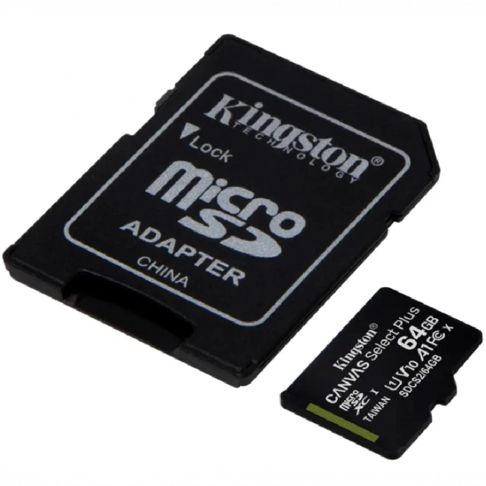 Флеш (Flash) карты Kingston Canvas Select Plus 298697 64 ГБ