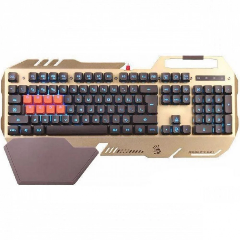 Клавиатура A4Tech B418-Golden [REF] B418-Golden Проводная, USB