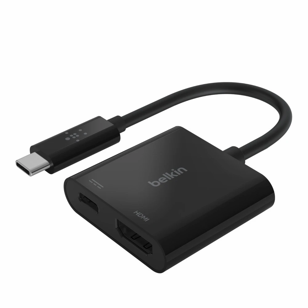 Кабель интерфейсный Belkin USB-C - HDMI 60W AVC002BTBK
