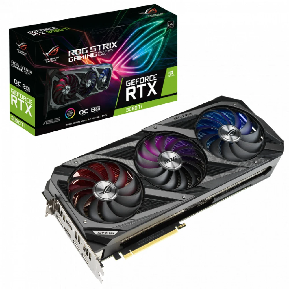 Видеокарта Asus RTX3060TI 90YV0G03-M0NA00 8 ГБ