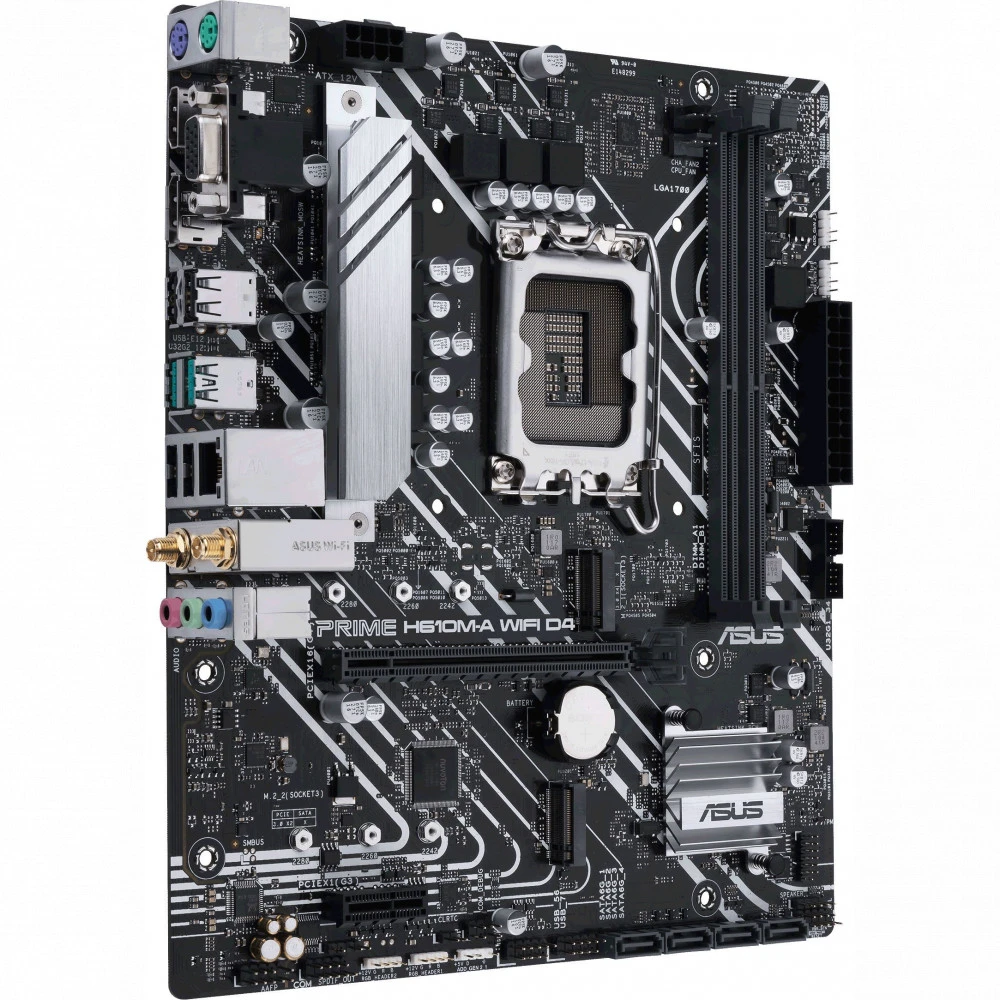 Материнская плата Asus PRIME H610M-A WIFI D4 Micro-ATX, LGA 1700