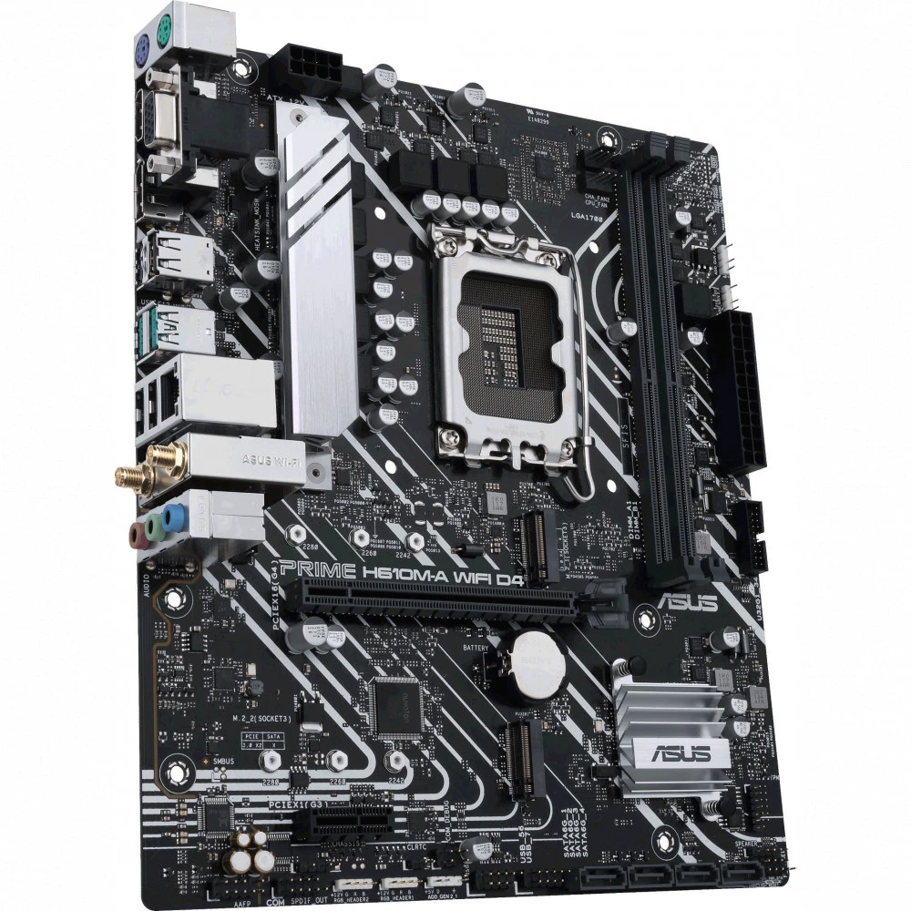 Материнская плата Asus PRIME H610M-A WIFI D4 Micro-ATX, LGA 1700