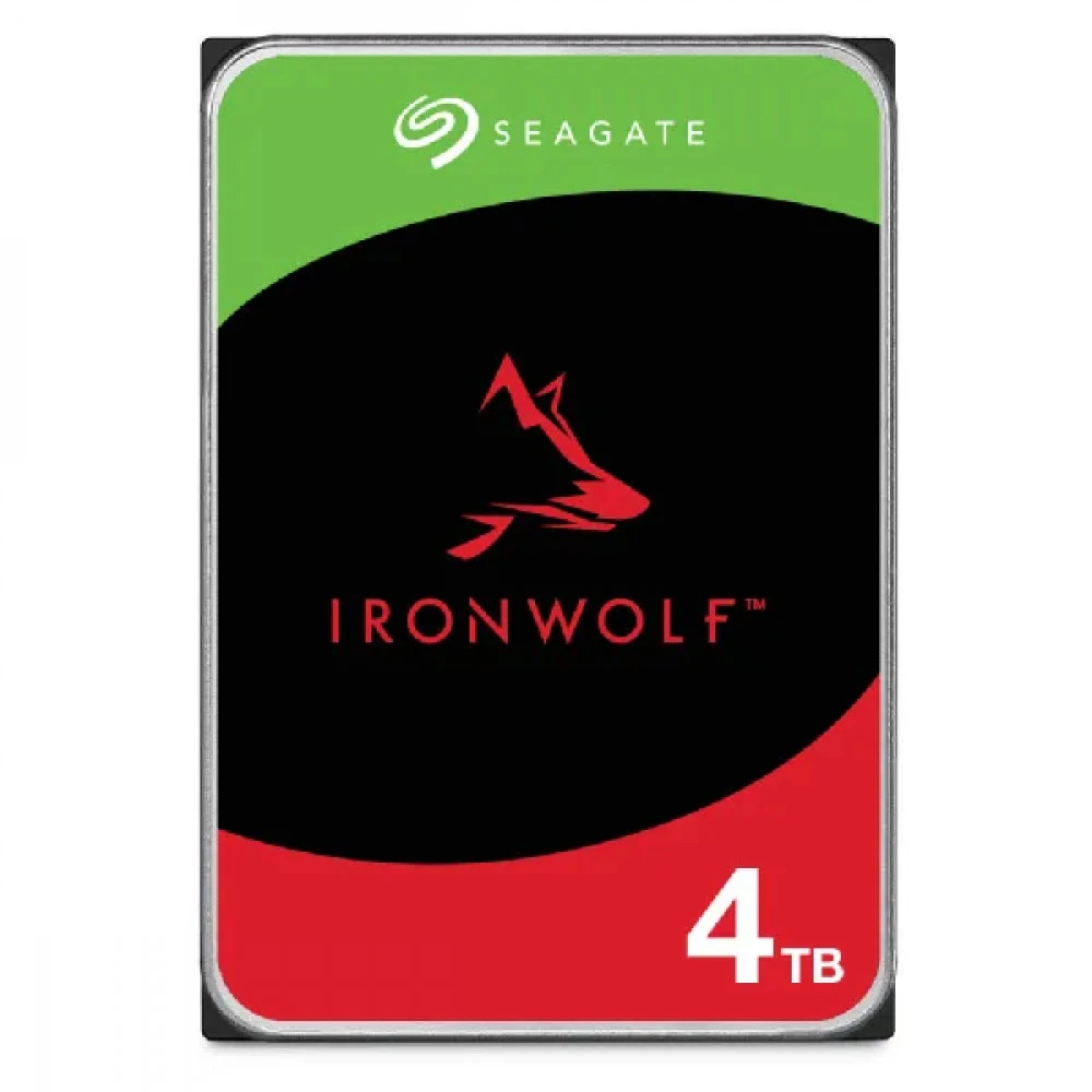 Серверный жесткий диск Seagate HDD NAS IronWolf ST4000VN006 HDD, 3,5 LFF, 4 ТБ, SATA