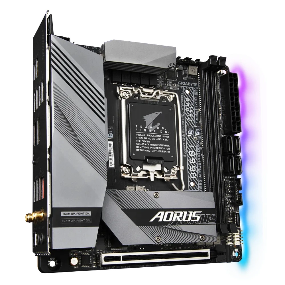 Материнская плата Gigabyte B660I AORUS PRO DDR4 Mini-ITX, LGA 1700