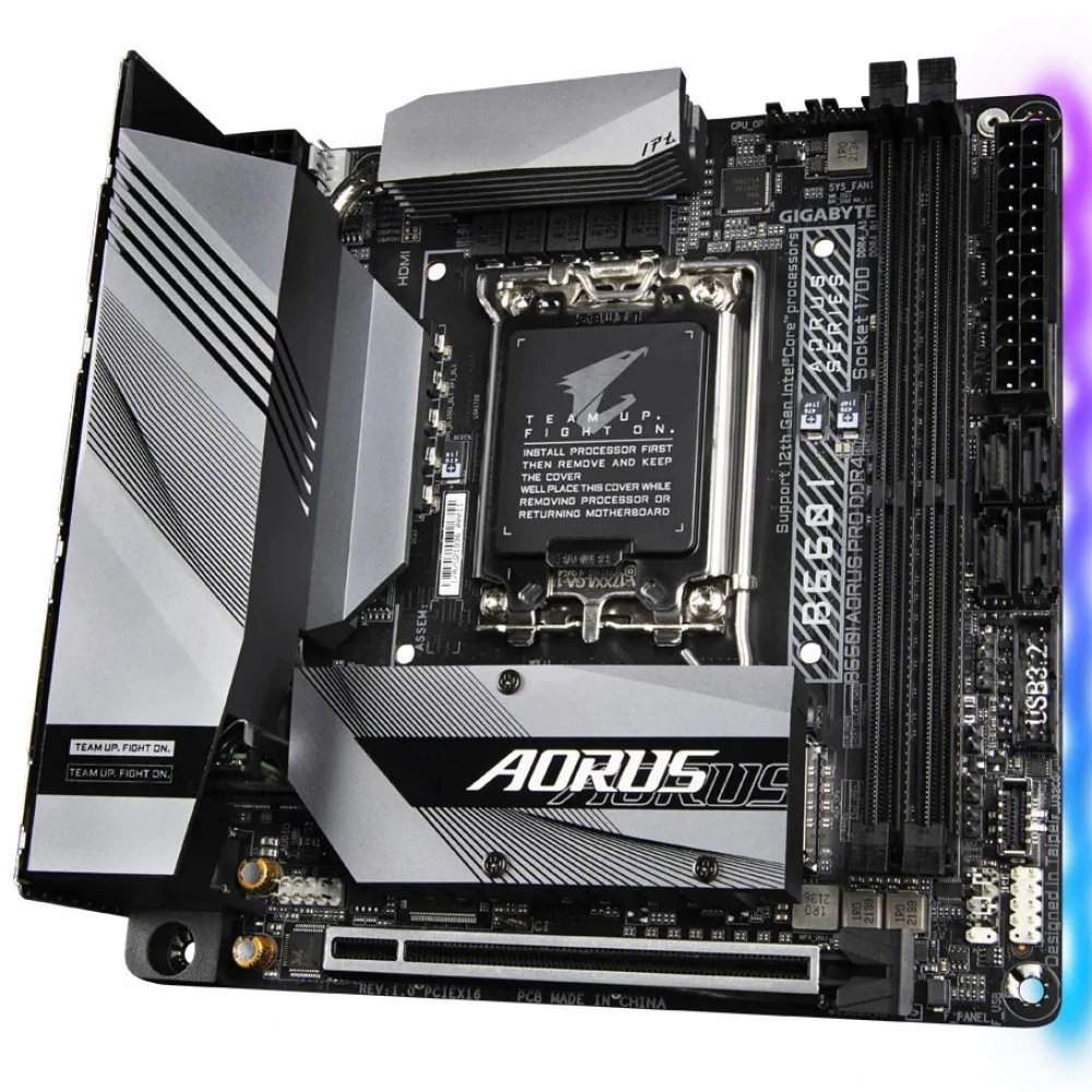 Материнская плата Gigabyte B660I AORUS PRO DDR4 Mini-ITX, LGA 1700