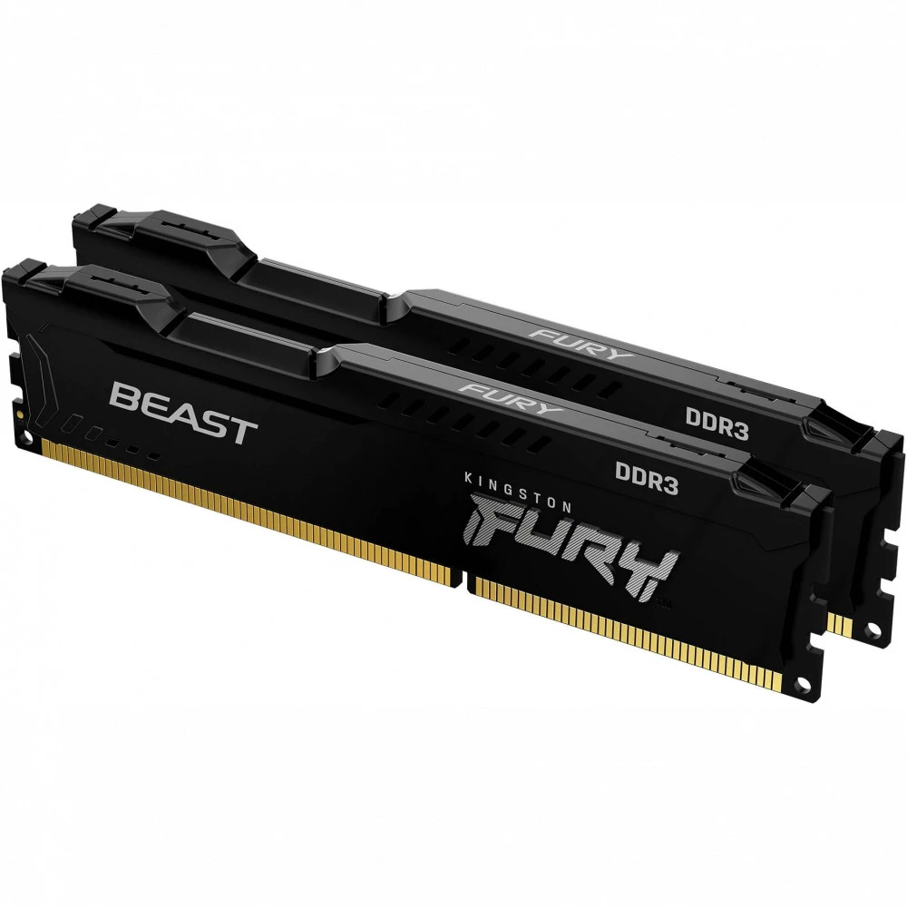 ОЗУ Kingston 16GB KF318C10BBK2/16 DIMM, DDR3, 16 Гб (2 х 8 Гб), 1866 МГц